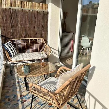 Lejlighed Charming 2p Renovated With Terrace Beach Station And Shops On Foot