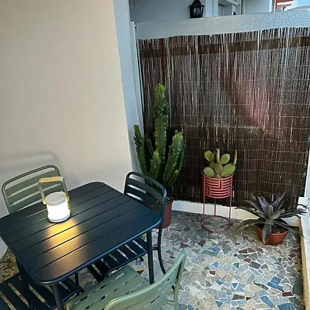 Appartement Charming 2p Renovated With Terrace Beach Station And Shops On Foot Antibes